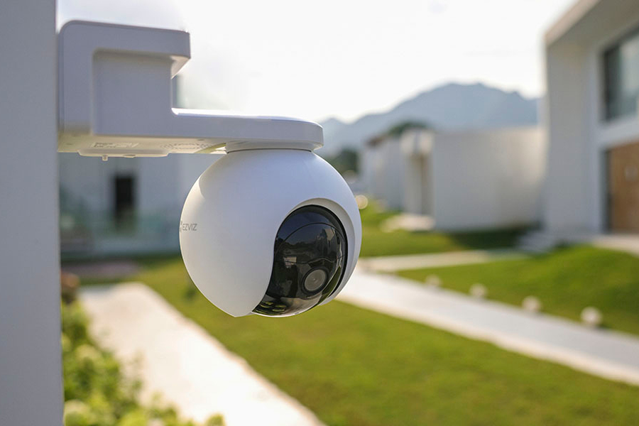 Smart Security Installation - Cameras, Doorbells, Door Locks, and Floodlights.